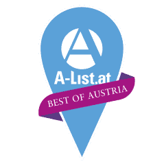 Das offizielle Logo von A-list.at bzw. Best of Austria.